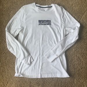 White hollister long sleeve